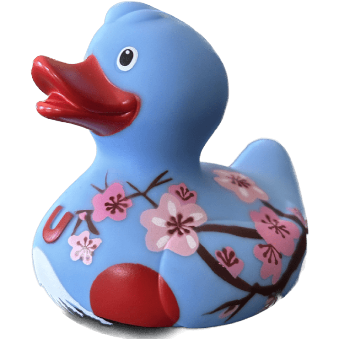 Cherry Blossom Duck 1518