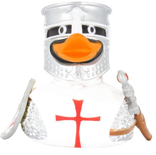 Knight Crusader Duck (White). 22849